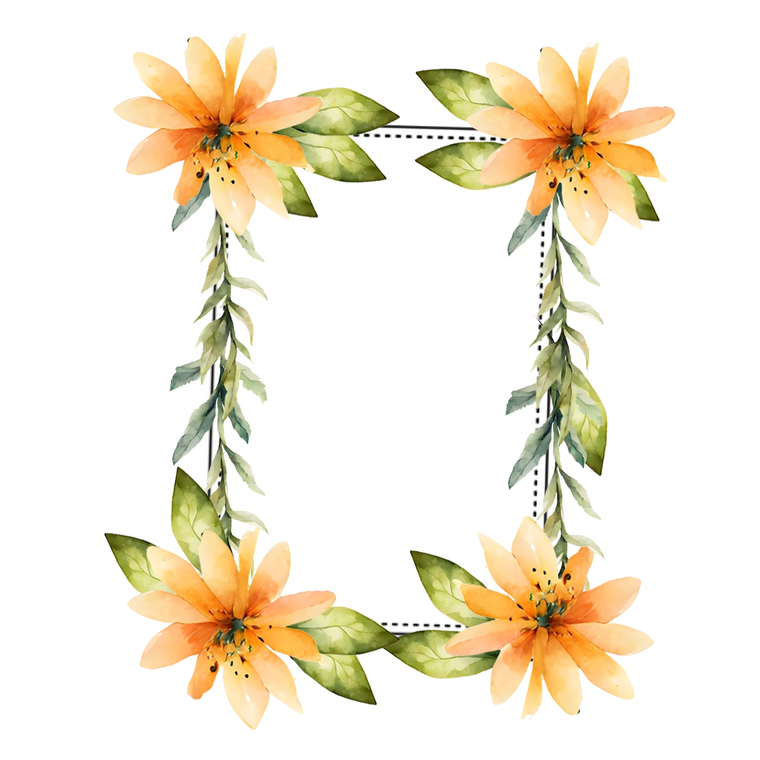 Download Transparent Floral Frames PNG Blossom Your Designs_3.webp
